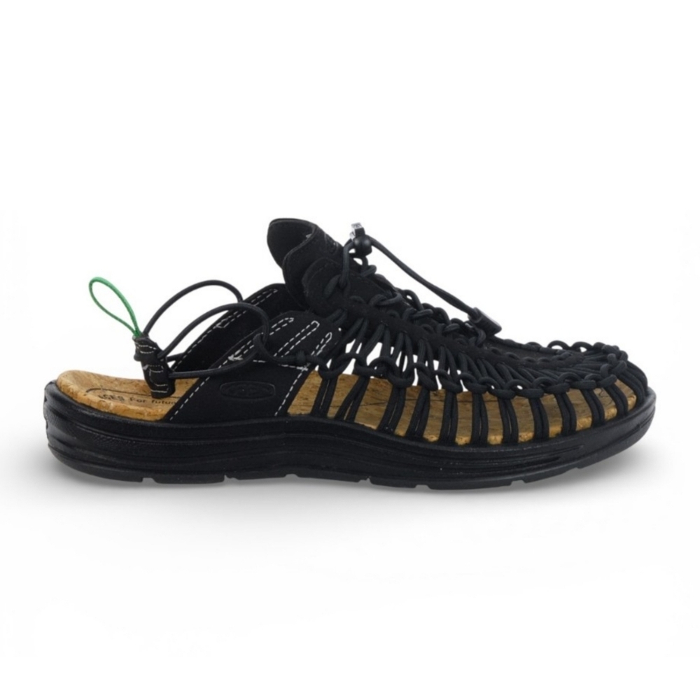 Keen | UNEEK II Convertible Black/Jolly Green Sandals - Unisex